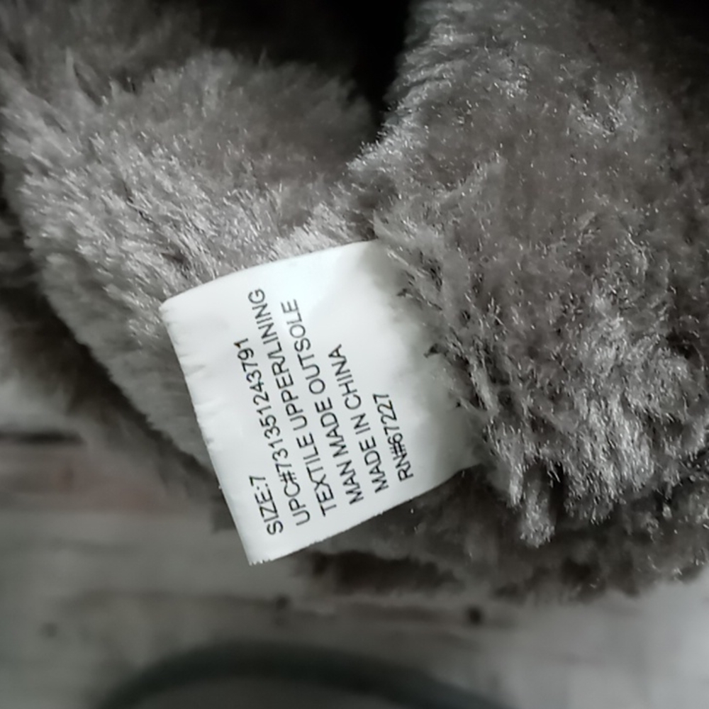 NEW ankle boots size 7 gray - Picture 2 of 9